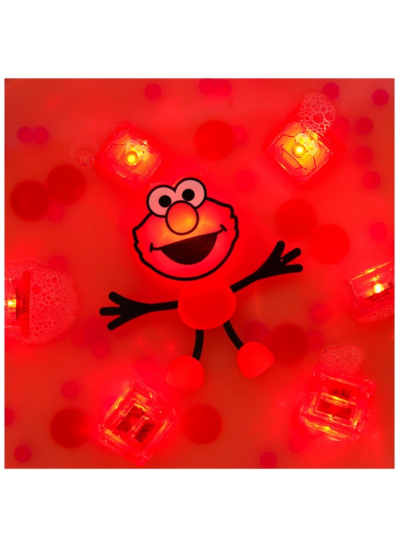 Bamboo Bark - Glo Pals Sesame Street light up baby & kids bath toys glow cubes, water play - Image 1