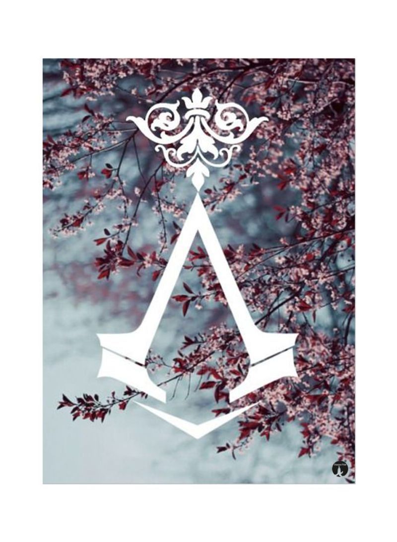 RKN Assassin's Creed Printed Mousepad Grey/Red/White