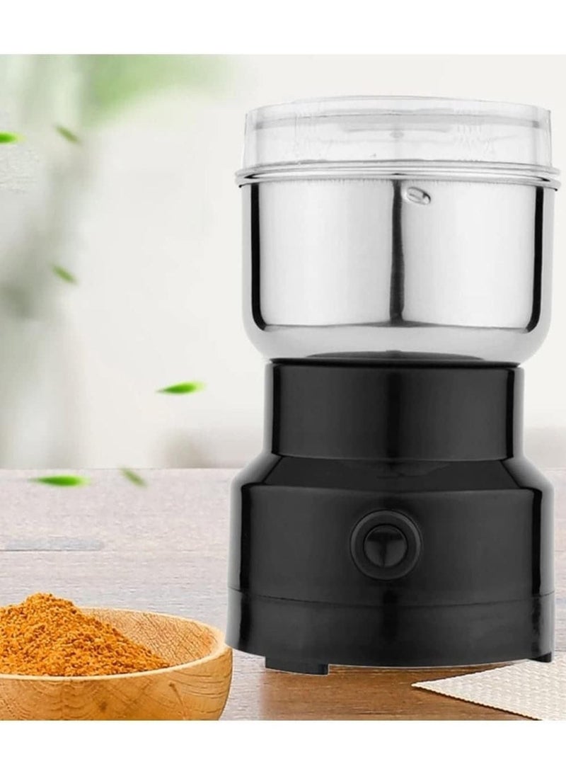 Coffee, spices and grain grinder with a power of 150 watts and a rotation speed of 14,000 rpm