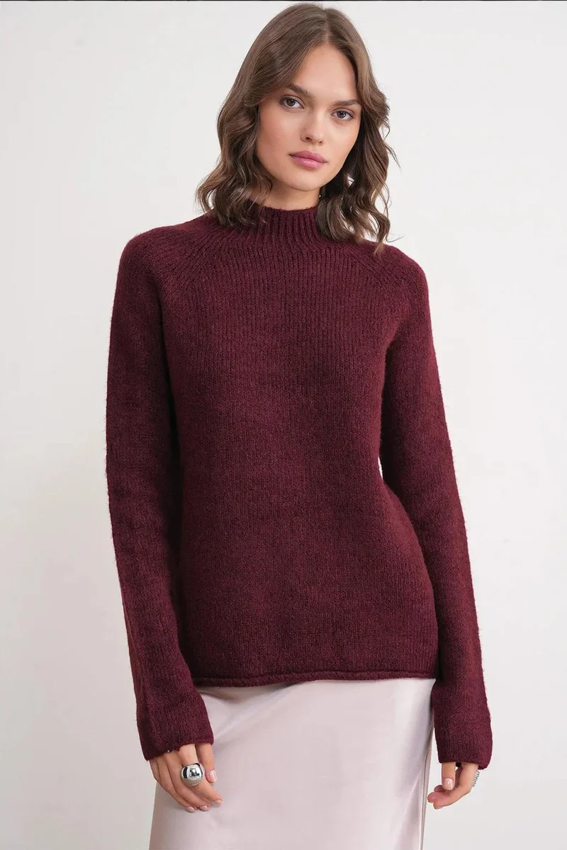 Mixray Mixray Knit Half Turtleneck Sweater