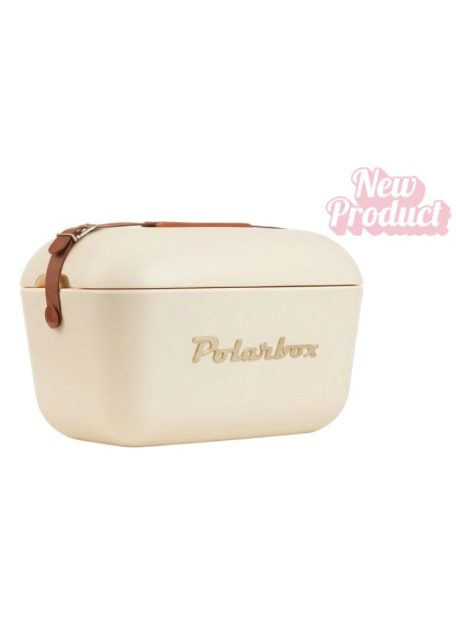 Polarbox Retro Cooler Box 20L Gold Edition - Image 1