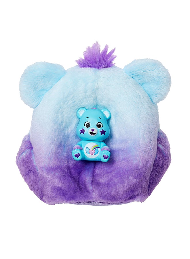 Barbie Cutie Reveal Care Bears Doll & Accessories, Series 2 Dream Bright Bear With 10 Surprises Including Color Change & Mini Bear - Image 5