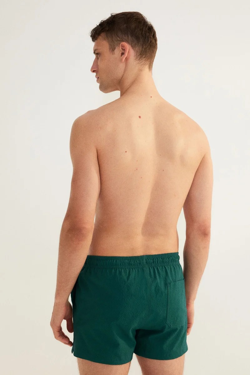 H&M Seersucker swim shorts