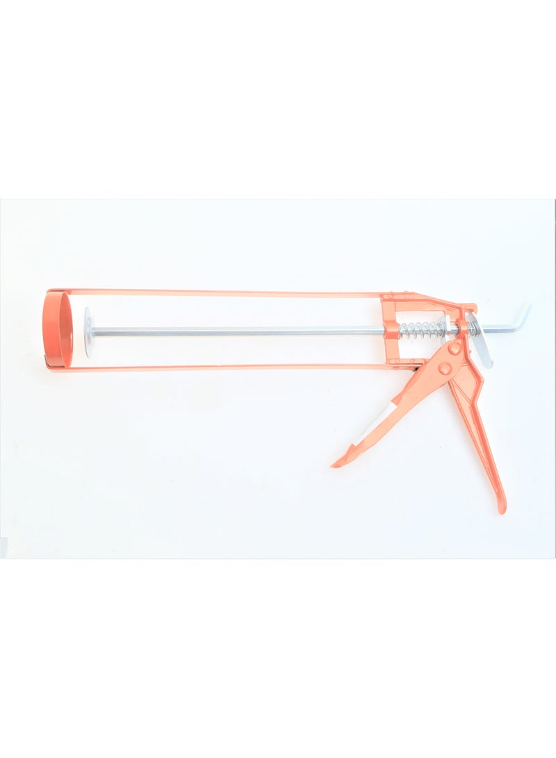 JSA The JSA Silicone Gun in Orange is the perfect tool for both home and industrial projects, featuring a sturdy and ergonomic design that provides full control when applying silicone or adhesive tubes, making sealing and bonding tasks easier and more precise. - Image 2