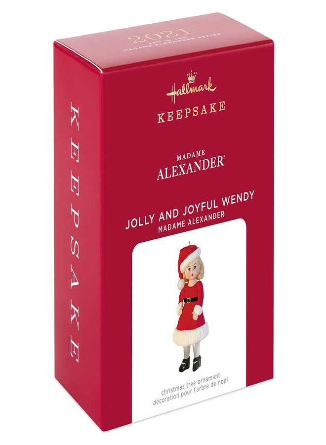 Hallmark Keepsake زينة عيد الميلاد التذكارية من هولمارك لعام 2021، دمية ويندي المرحة من مدام ألكسندر - Image 3