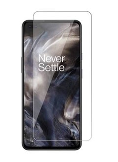 NAFO OnePlus NORD (5G), 9H Hardness Tempered Protective Film, High Sensitivity Clear Anti Fingerprint Bubble Free Glass Screen Protector  - Image 1