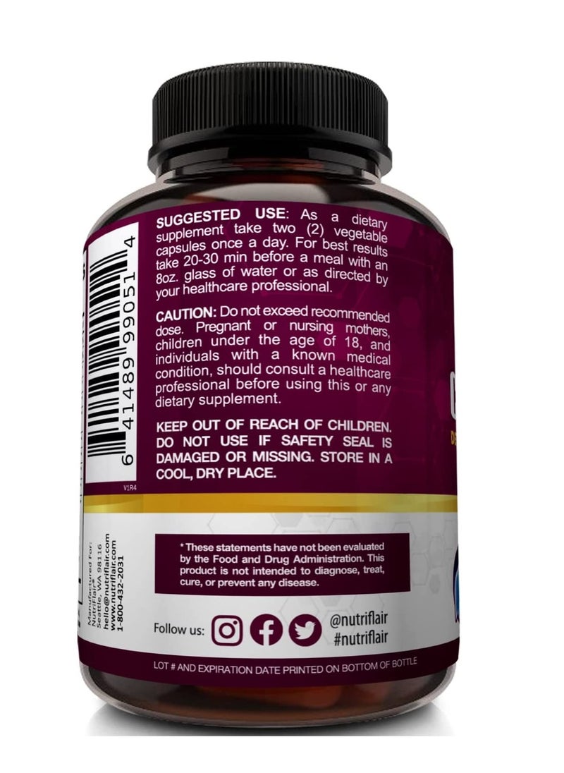 NutriFlair Liver Cleanse 60 Capsules  - Image 2