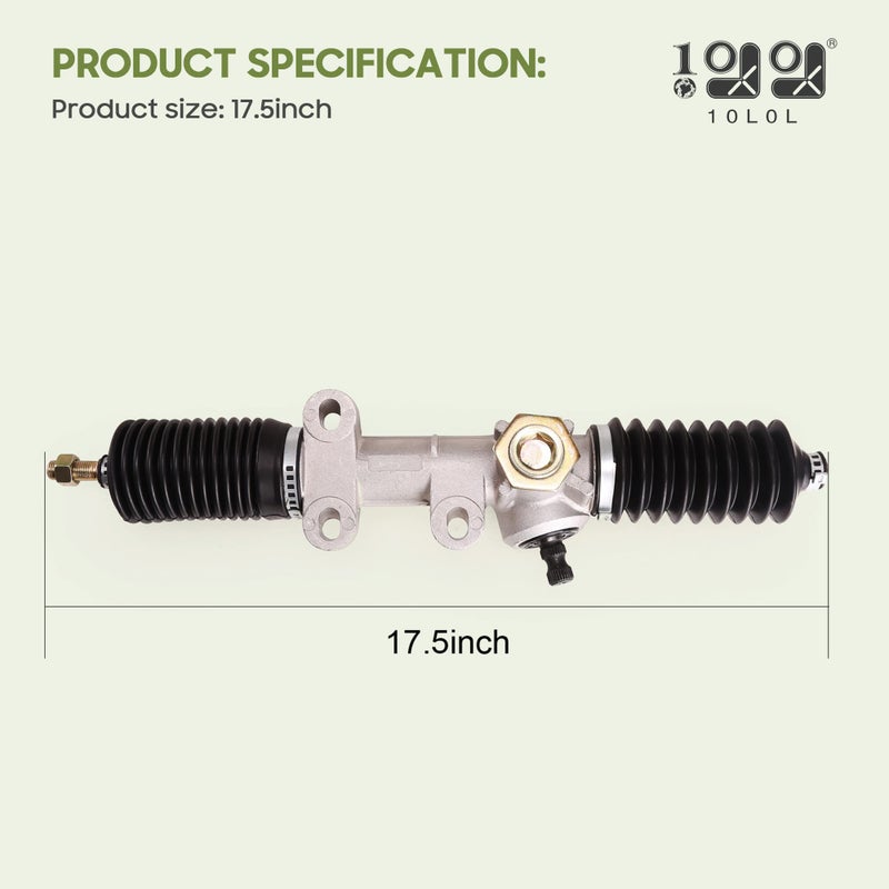 9.99WORLD MALL Golf Cart Steering Gear Box Assembly for 1984 up Club Car DS Carryall, and Turf Gas or Electric Models OEM# 1012452 101878302 - Image 4