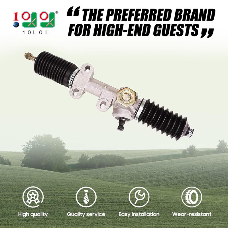 9.99WORLD MALL Golf Cart Steering Gear Box Assembly for 1984 up Club Car DS Carryall, and Turf Gas or Electric Models OEM# 1012452 101878302 - Image 2