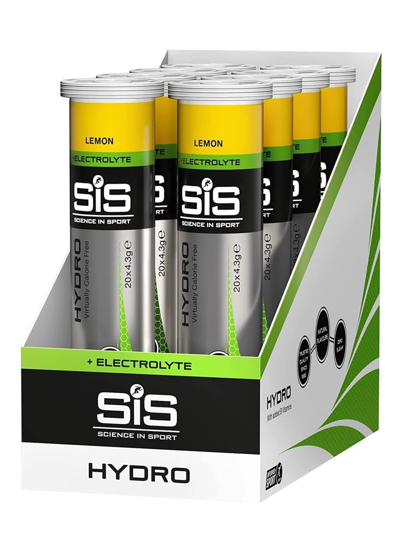 SIS Efftab Hydro Lemon 20X4.5g 1X8  - Image 1