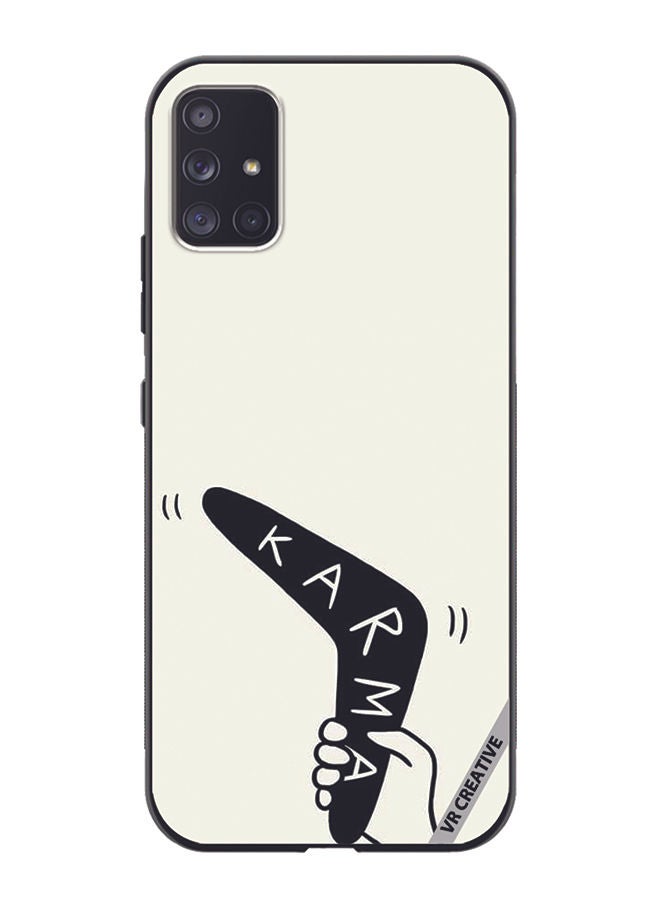 VR CREATIVE Protective Case Cover For Samsung Galaxy A51 5G Karma Design Multicolour - Image 1