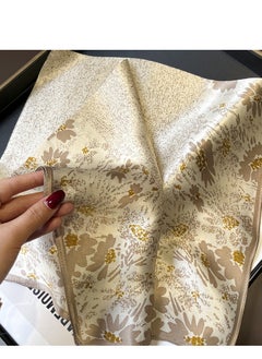 Generic Women's Sweet Silk Scarf Made Of Pure Silk And Mulberry Silk  - Image 3