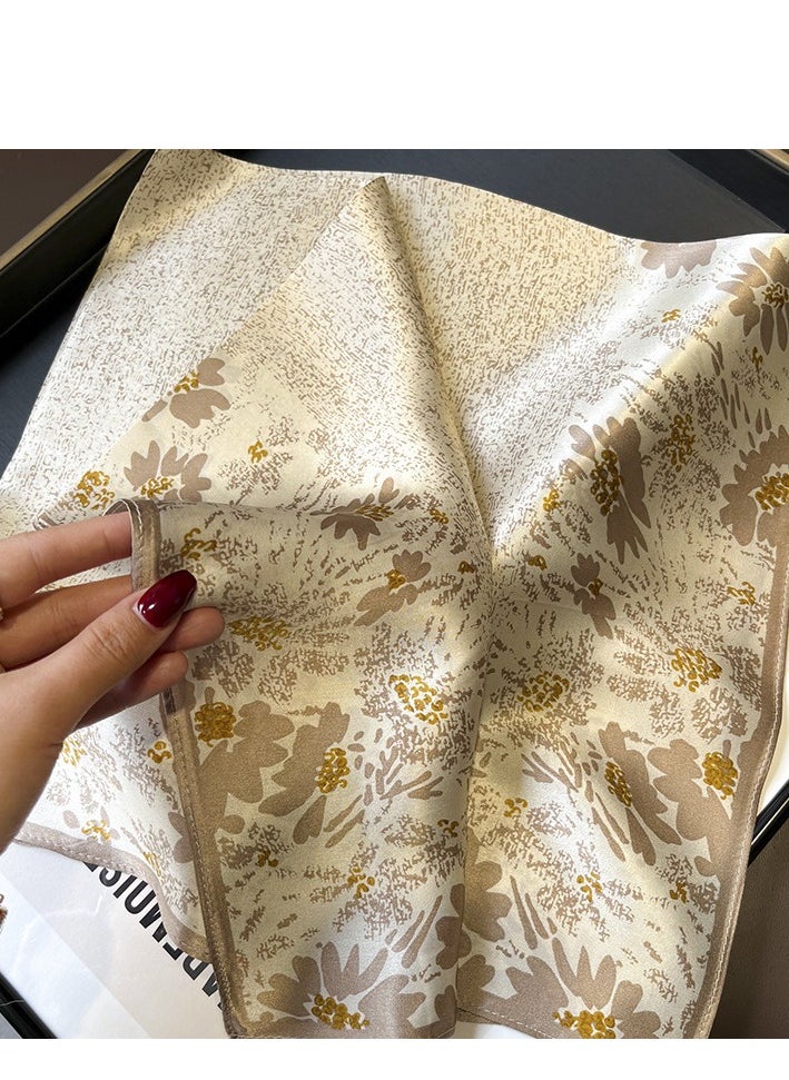 Generic Women's Sweet Silk Scarf Made Of Pure Silk And Mulberry Silk  - Image 3