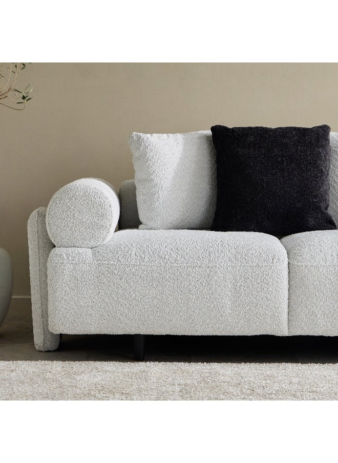 Home Box Delmon 2-Seater Large Fabric Sofa with 3 Cushions  - Image 4