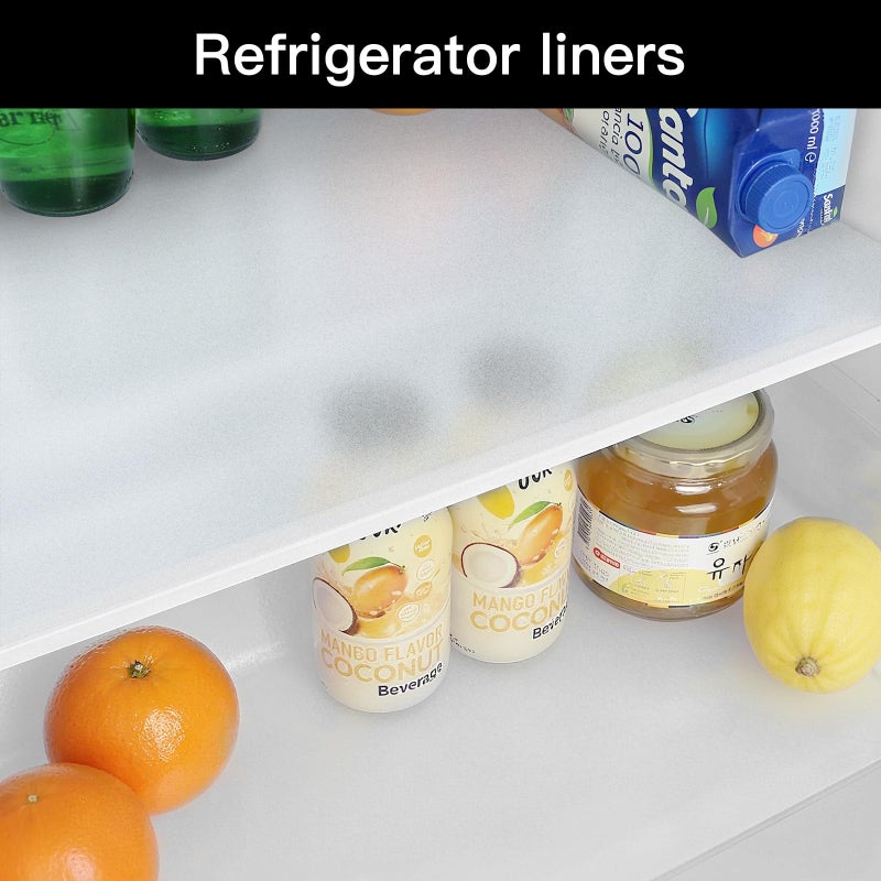 Ismoon Frosted Contact Paper 17.7''x118'' Window Privacy Film Frosted Glass Self-Adhesive Paper Removable Protective Film Waterproof Liner Drawer Shelf Kitchen Cabinet Desk Fridge Roll - Image 4