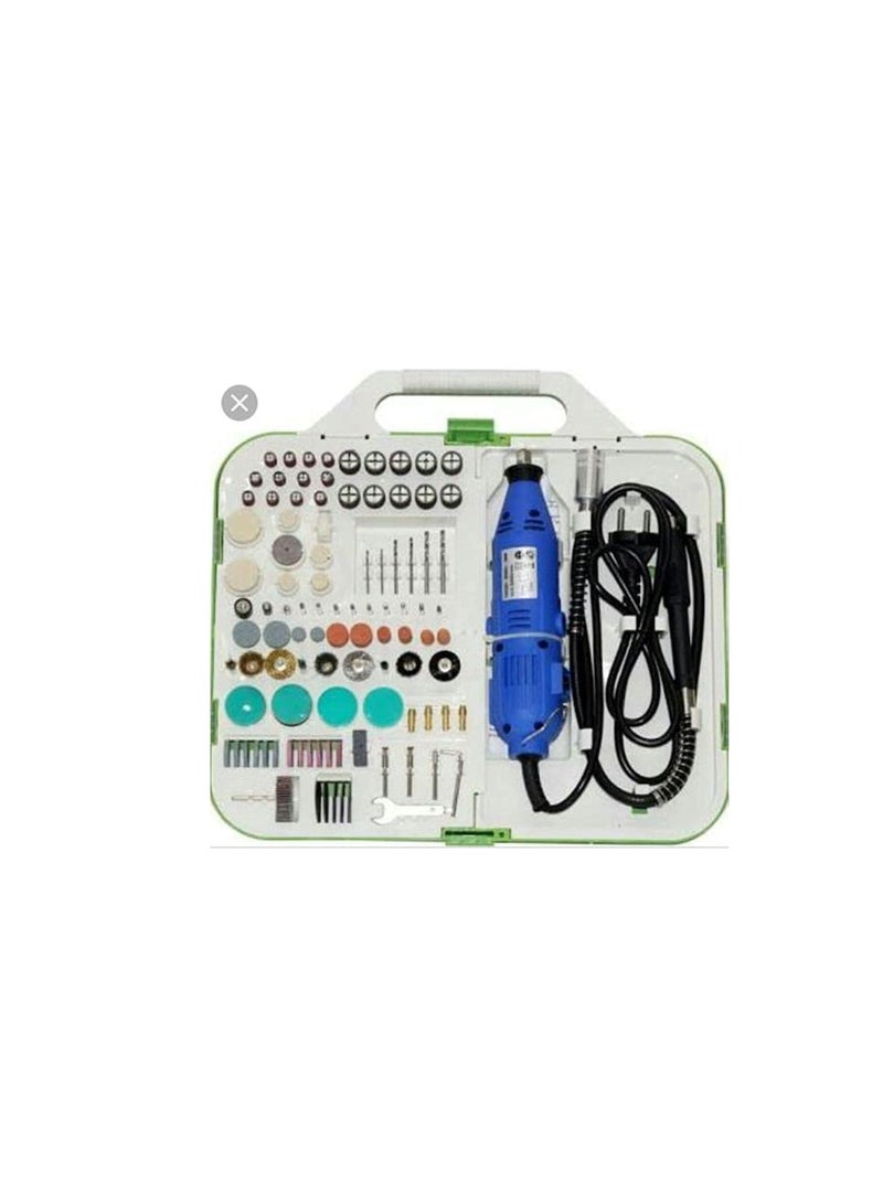 ABBASALI Rotary tool set with keyless multi chuck and flexible shaft - Image 1