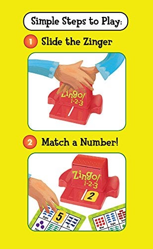 Think Fun Zingo 1-2-3 Number Bingo Game for Age 4 and Up - Award winner and Toy of the Year Nominee (7703) - Image 4