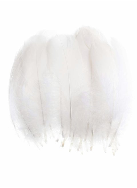 100PCS Natural Goose Feathers Decoration Assorted Colorful 8 inch Feather for DIY Crafts Festival