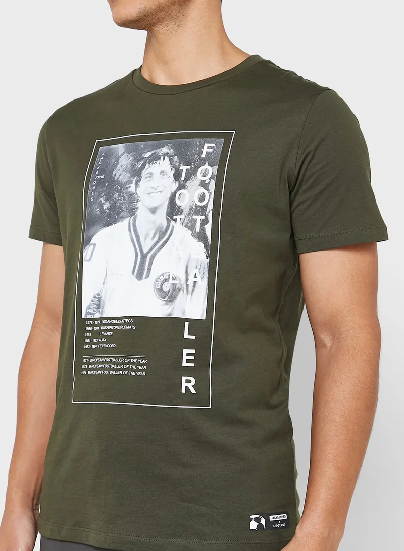 JACK & JONES Character Printed T-Shirt