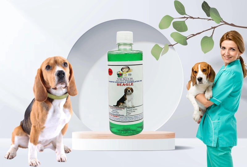 Swacch Shampoo Specially Formulated for Beagle (500ml) Neem Alovera - Image 1