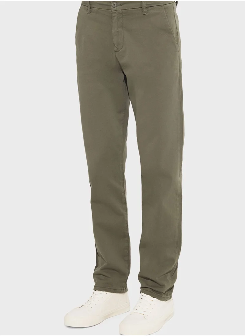 JUNE Essential Straight Fit Trousers