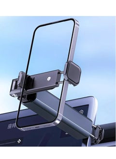 JAJEEK Airplane Phone Mount – Travel Essential 360° Rotation Foldable Pocket-Sized Stand for Airplane Seat Back, Tray Table, Car Back Seat & Trunk, Universal Holder for Hands-Free Viewing  - Image 3