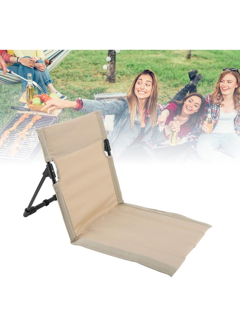 FDTY Folding Chaise Lounge Chair, Outdoors Beach Lounger with Adjustable Backrest, Portable Sun Tanning Chairs, Cozy Reclining Lounge Chair for Outside Beach, Yard, Patio, Pool, Deck - Image 5