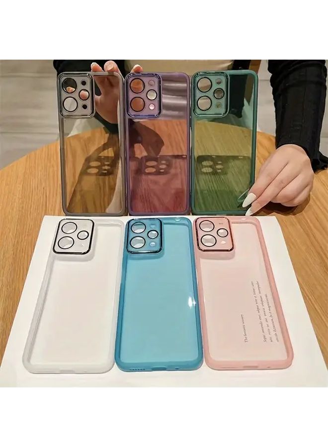 Grey Soft Anti Fall Phone Case For Xiaomi Redmi 13C 5G Transparent Design - Image 3