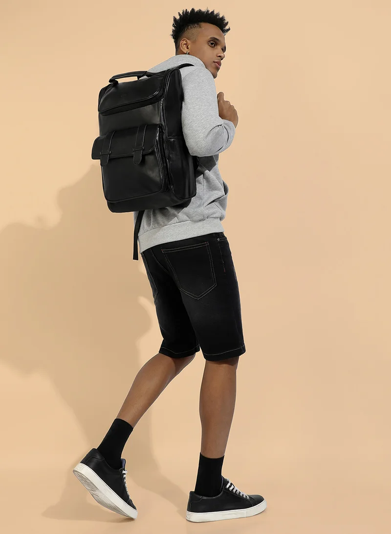 صوص هاوت قبعة بيكر بوي رمادية سادة