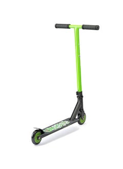 Xootz Brainache Youth Stunt Scooter - Vibrant Green, Sturdy Fixed Height, Steel T-bar for More Control, Soft Grip Handlebars, Kids Learn Tricks and Stunts, Ideal for Kids Aged 5 to 12  - Image 2