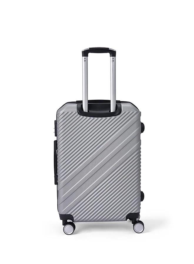 LIMRA A travel bag set consisting of 3 luggage bags silver/black