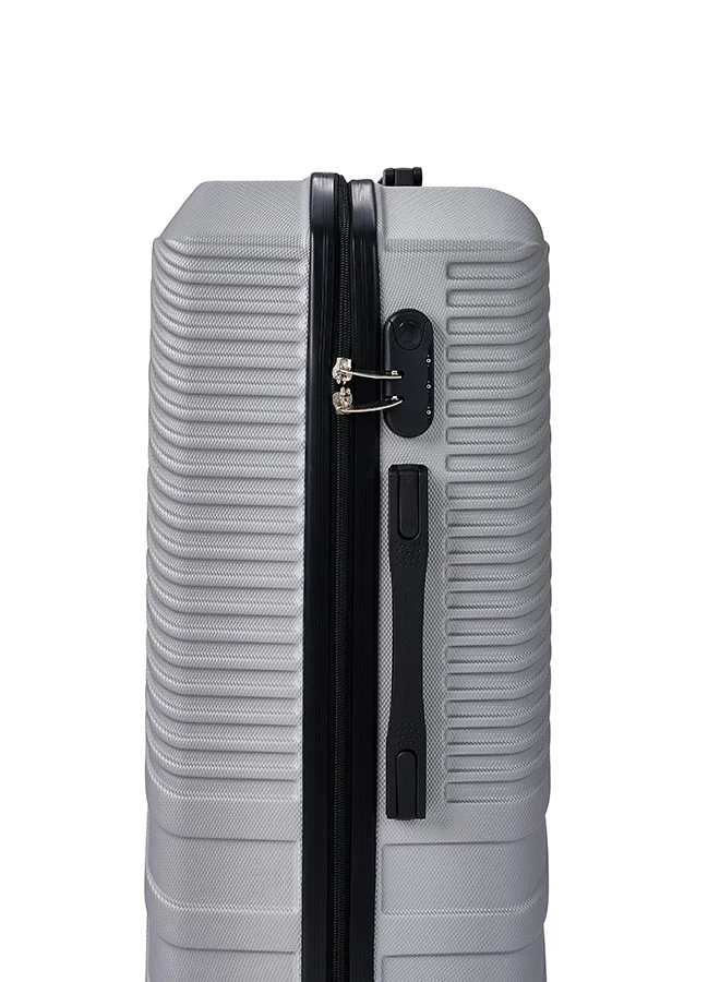 LIMRA A travel bag set consisting of 3 luggage bags silver/black