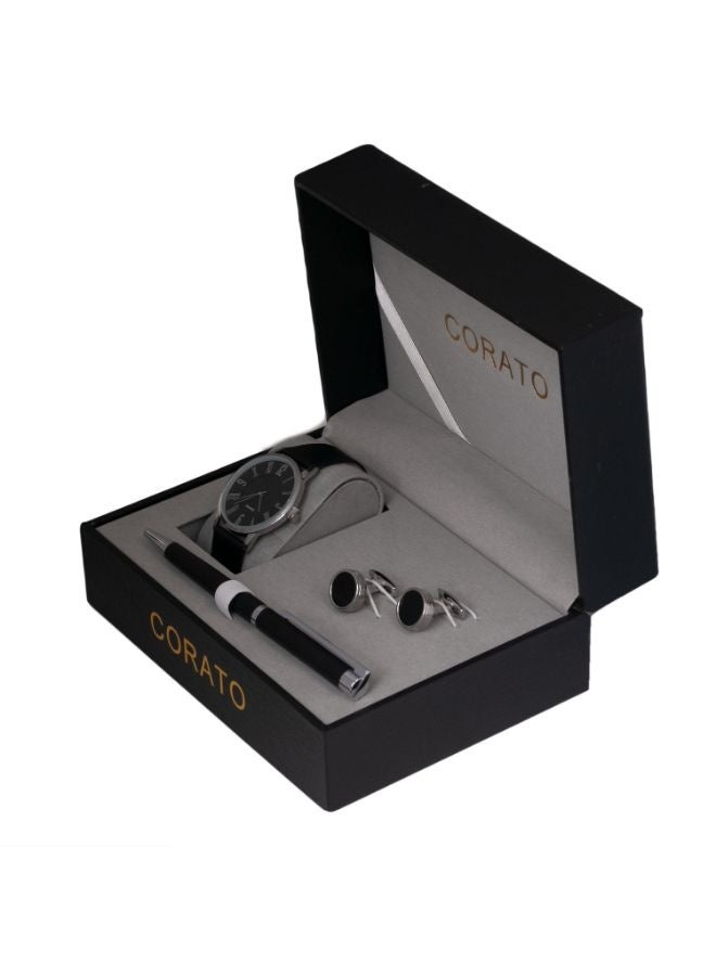Corato Black and silver Corato set with Roman numerals - Image 4