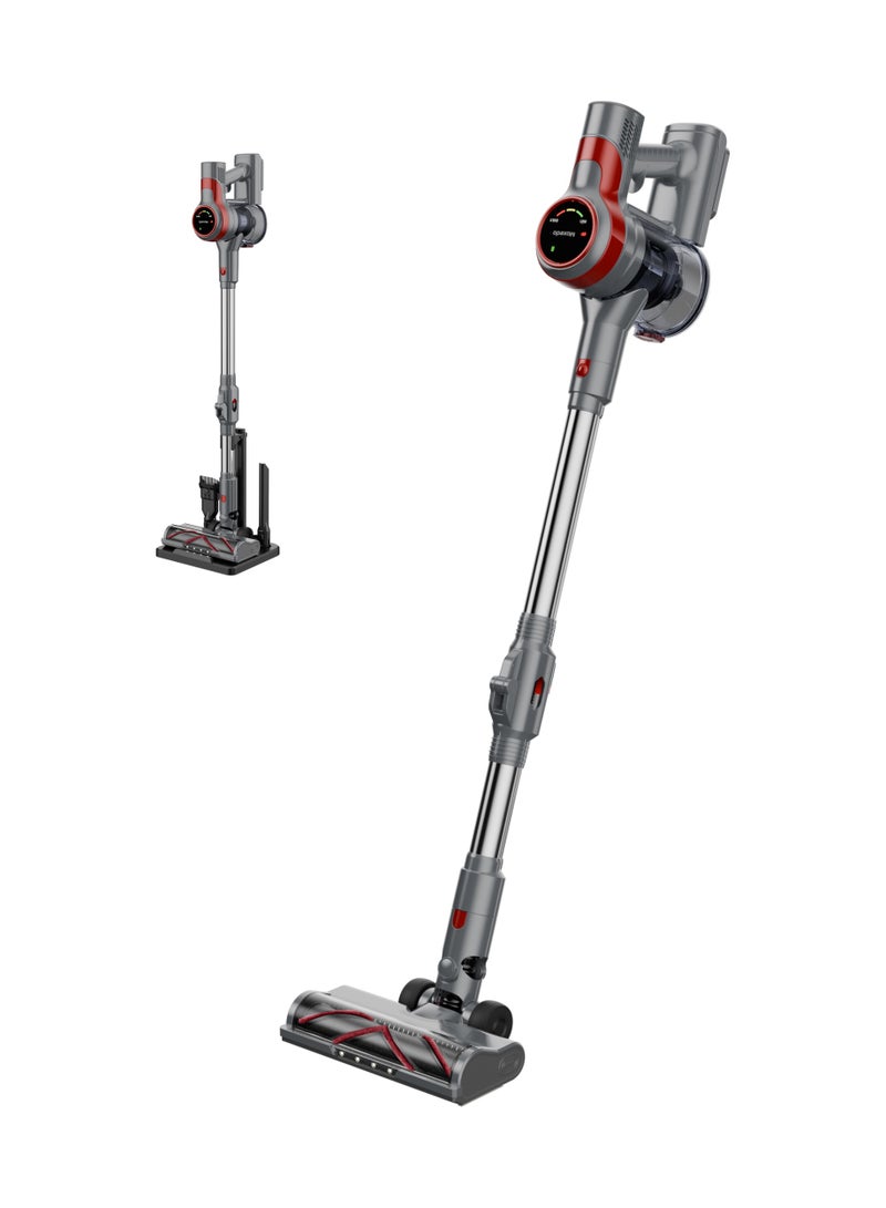Moxedo Cordless Vacuum Cleaner 30KPa ,3 Speed Modes ,400W BLDC Motor, LED Display Stick Vacuum with Built-in Flashlight Free Standing Design for Car Home Carpet Hardwood Floor - Image 1