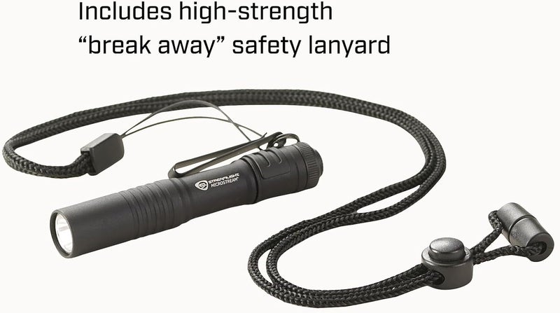Streamlight 66318 MicroStream 45-Lumen Everyday Carry Pocket Flashlight with AAA Alkaline Battery, Black - Image 3