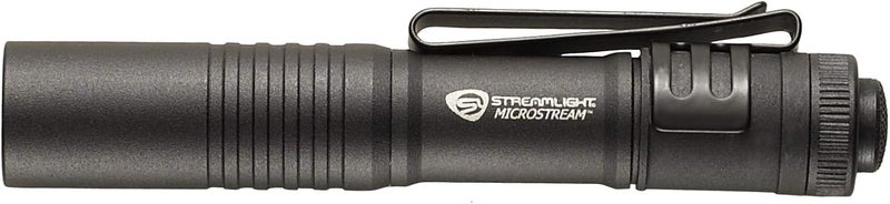 Streamlight 66318 MicroStream 45-Lumen Everyday Carry Pocket Flashlight with AAA Alkaline Battery, Black - Image 2