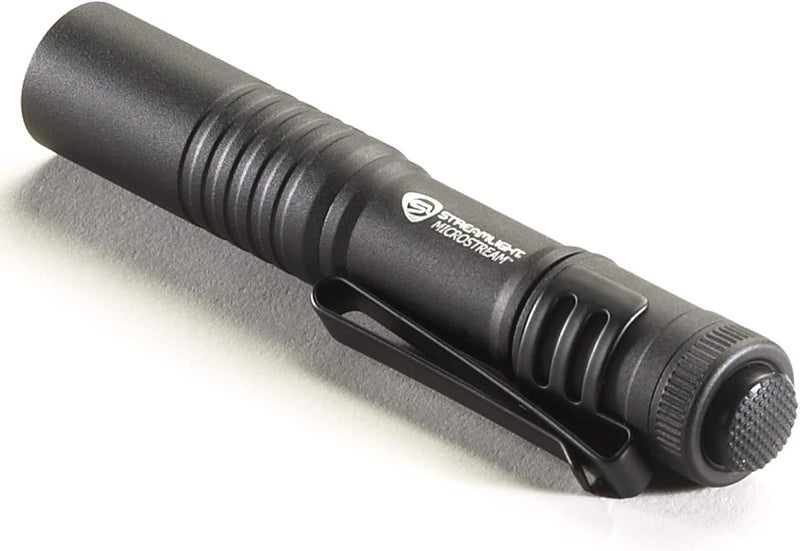 Streamlight 66318 MicroStream 45-Lumen Everyday Carry Pocket Flashlight with AAA Alkaline Battery, Black - Image 4