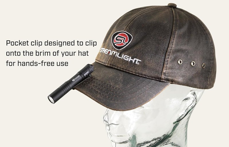 Streamlight 66318 MicroStream 45-Lumen Everyday Carry Pocket Flashlight with AAA Alkaline Battery, Black - Image 5