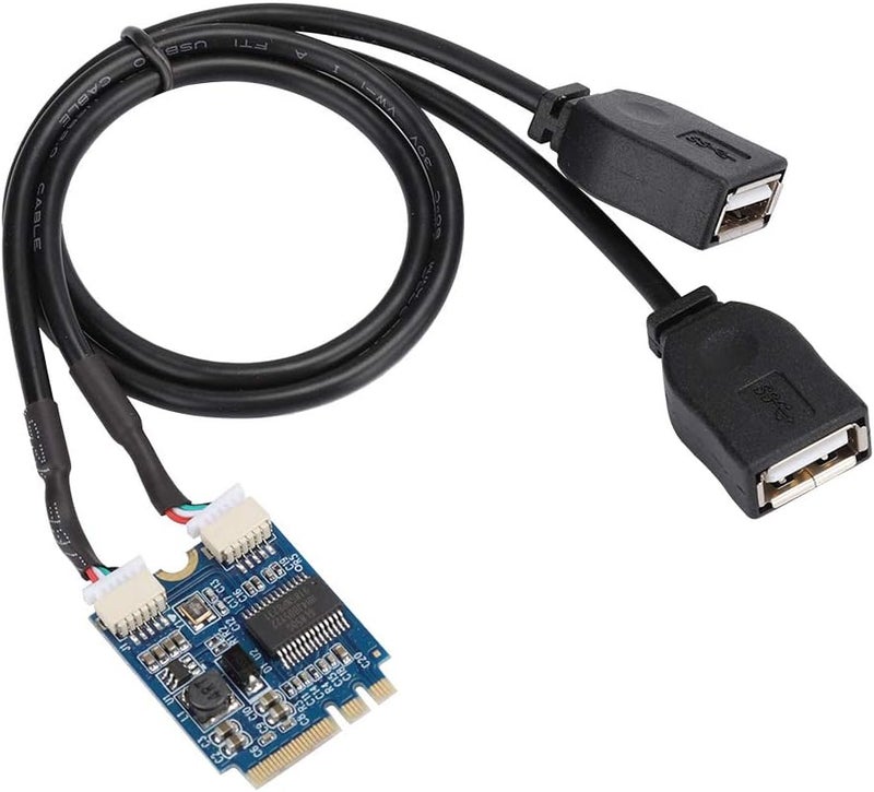 بطاقة تحويل M.2 NGFF إلى USB Riser، توفر منافذ USB2.0 مريحة، مناسبة لمستخدمي الأجهزة المحمولة، سهلة التركيب - Image 1
