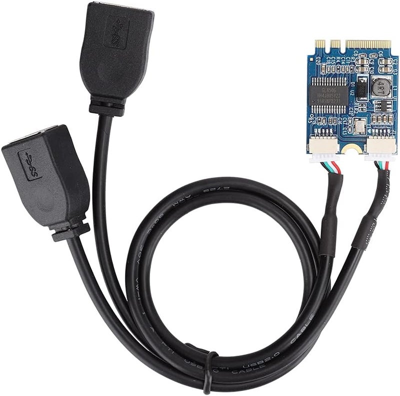 بطاقة تحويل M.2 NGFF إلى USB Riser، توفر منافذ USB2.0 مريحة، مناسبة لمستخدمي الأجهزة المحمولة، سهلة التركيب - Image 3
