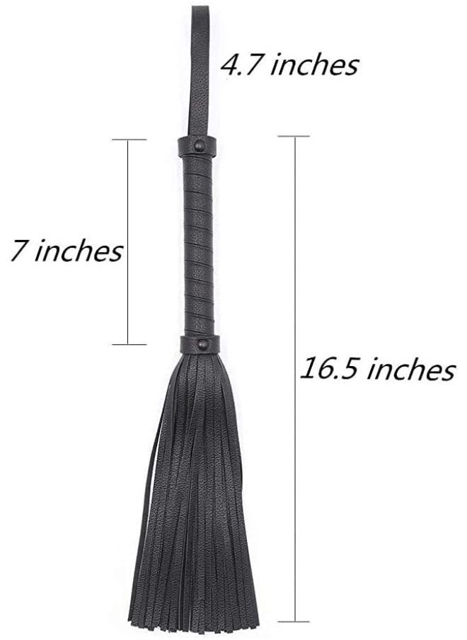 Generic Soft Leather Spanking Training Whip Tassel  - Image 2
