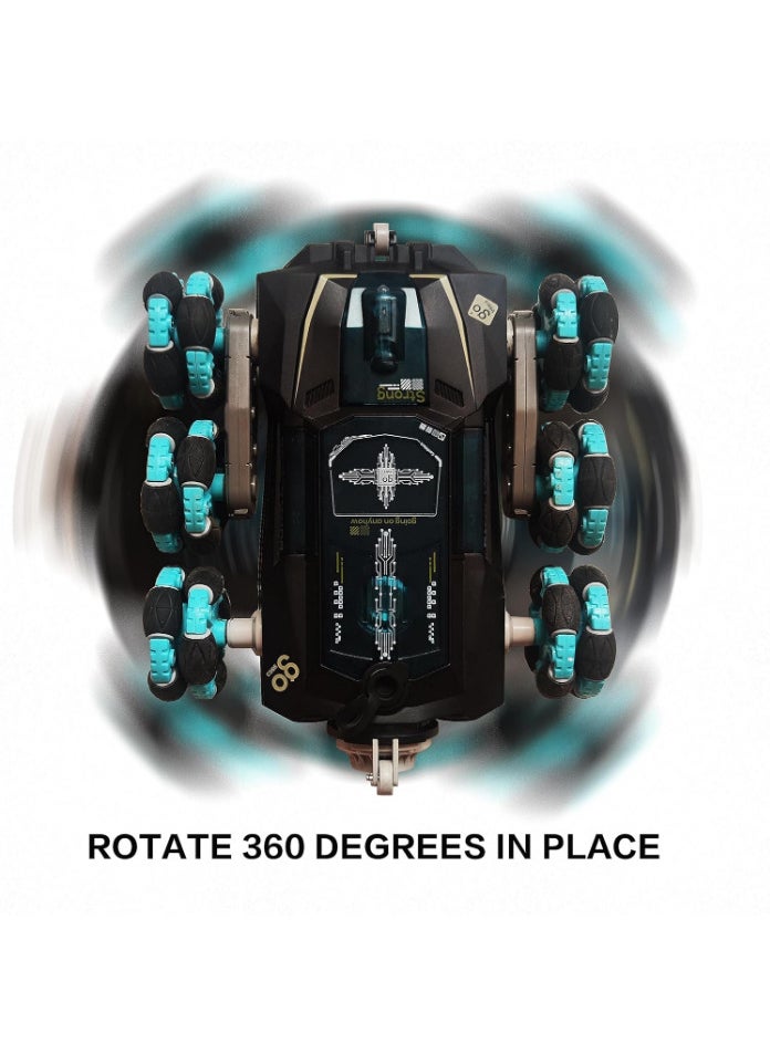 WEISHENGDA - Climbing and twisting car with two remote controls (remote control and watch control) with 360 degree rotation - Image 1