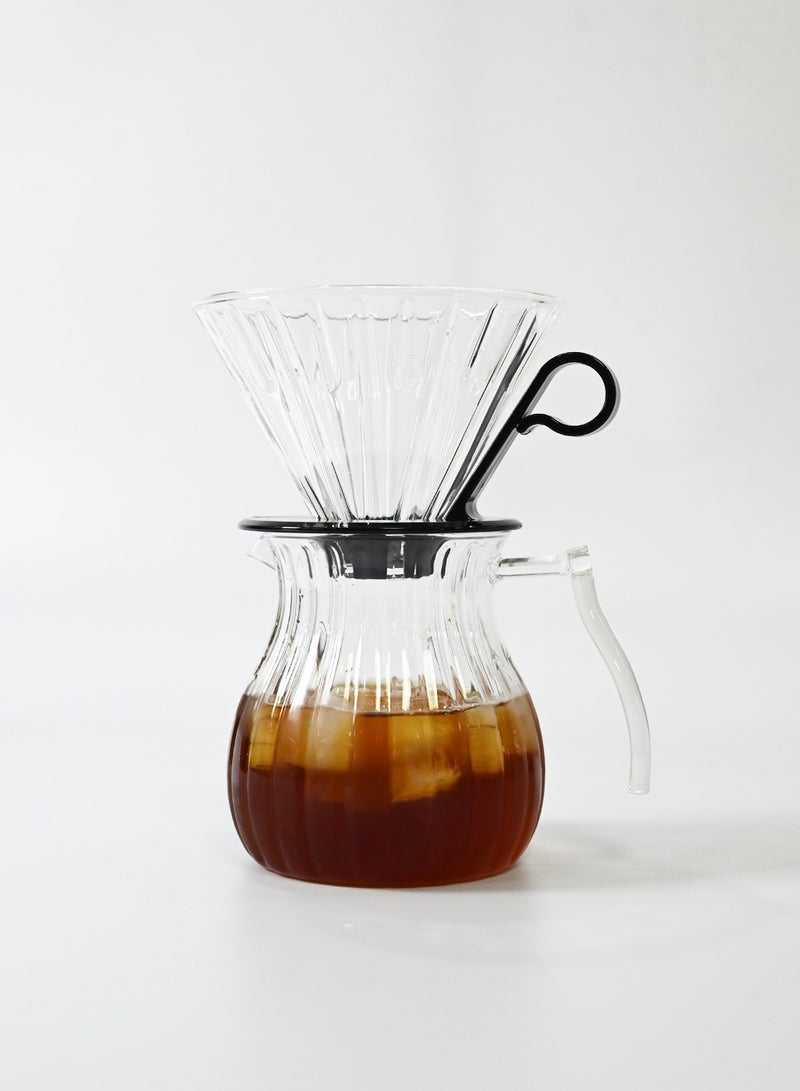 ايكي ايك V60 مجموعة صانع القهوة مجموعة 40 الترس الخارجي التكيف مع القهوة طاحونة القهوة أدوات القهوة مجموعة يدوي مجموعة آلات القهوة مناسبة ل 1-6 كوب - Image 4