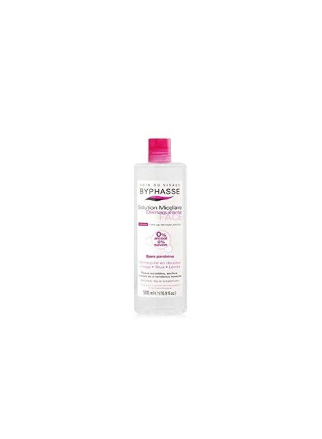 BYPHASSE Micellaire Makeup Remover Solution 500ml - Image 1
