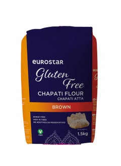Eurostar Brown Chapati Atta Flour Gluten Free 1.5kg