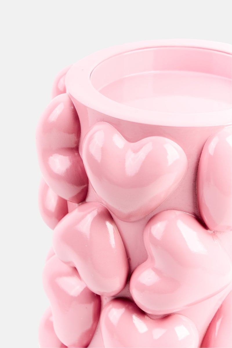 Nanette lepore Heart Candle Holder, Pink  - Image 3