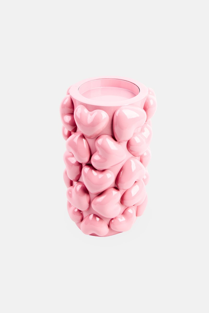 Nanette lepore Heart Candle Holder, Pink  - Image 2