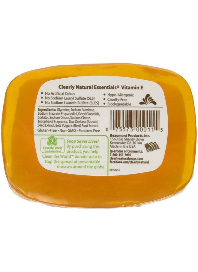 Clearly Natural Bar Soapglycerinevit E 4 Oz 6 Pack  - Image 2
