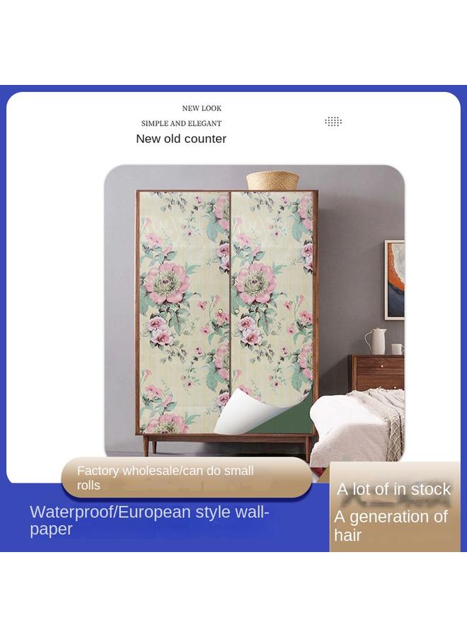 Bluejw Wallpaper Self-adhesive Bedroom Background Wall Wallpaper Self-stickers Living Room Wallpaper Dormitory Warm Waterproof Moisture-proof Wall Stickers Wholesale - Image 2