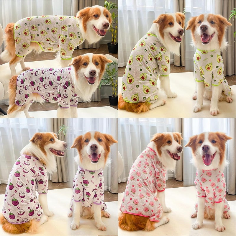Lovely Puppy Pullover Jumpsuit Sweatshirt Cartoon Fruit Four-Legged Outfit Apparel Costume Pet Outfit Party Breathable Dog Clothing - Image 2